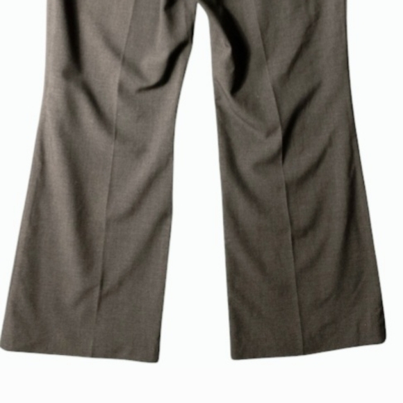 MARK & SPENCER vintage gray dress pants  14 UK / 32in waist 29in inseam - Picture 5 of 9